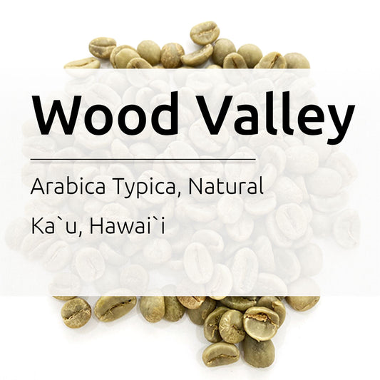 Typica, Wood Valley, Green Beans, Pahala, Ka`u
